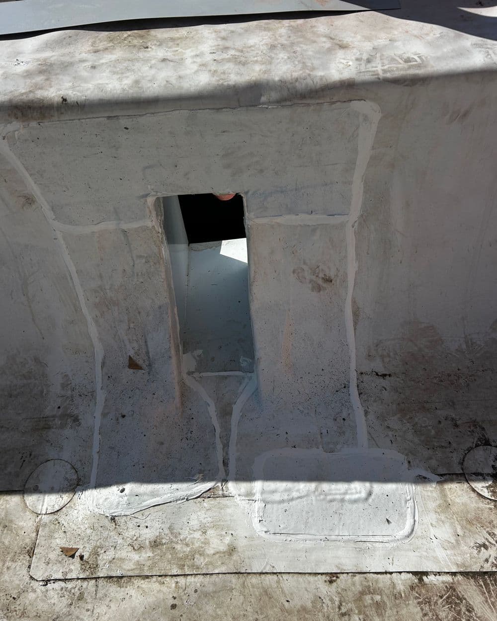 Metal Scupper Installation Done Right on a Flat Roof