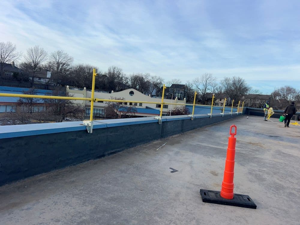 Gallery photos for How We Handle Rooftop Safety on Big Commercial Jobs: Image #1