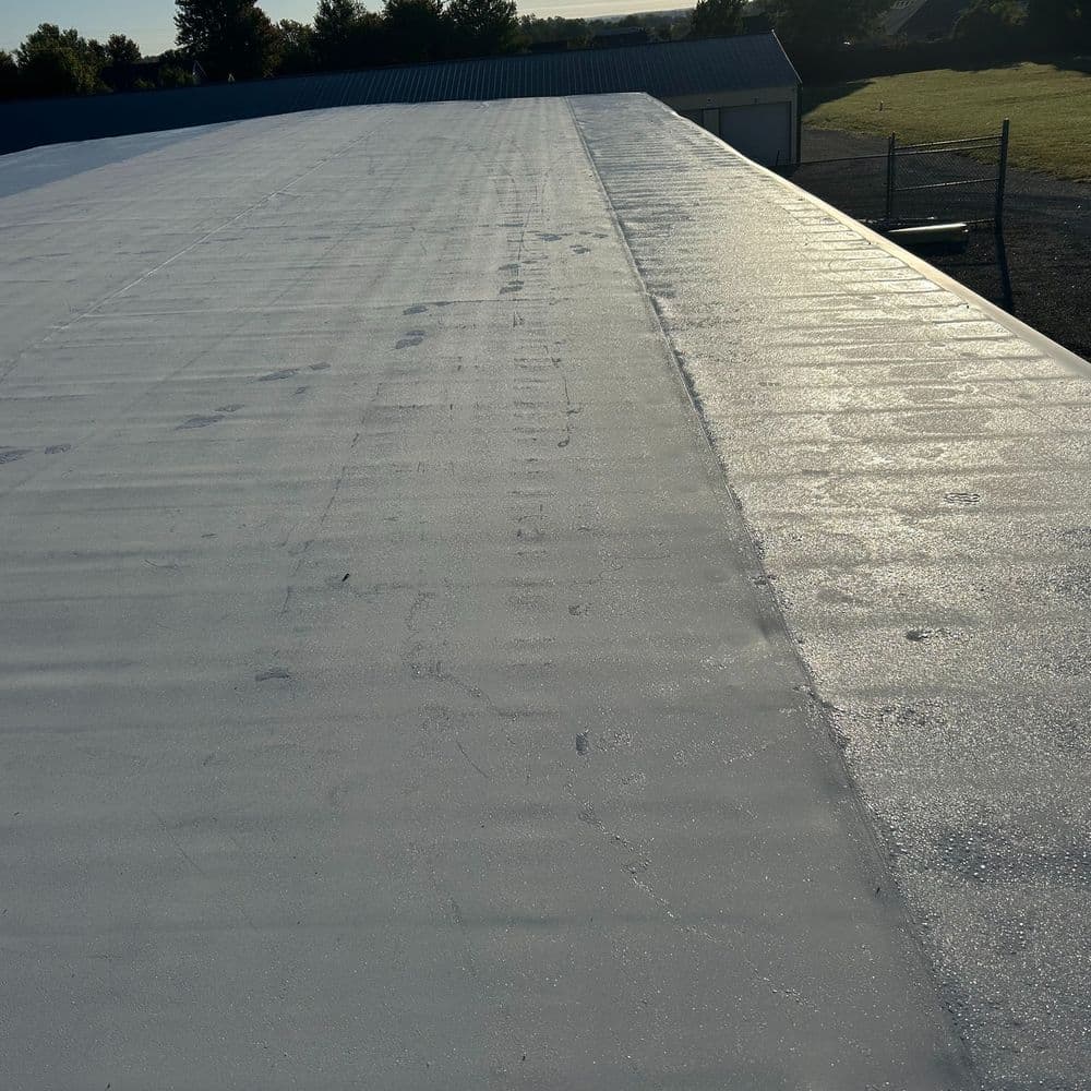 Project Large Commercial Flat Roof Coating Done Right image